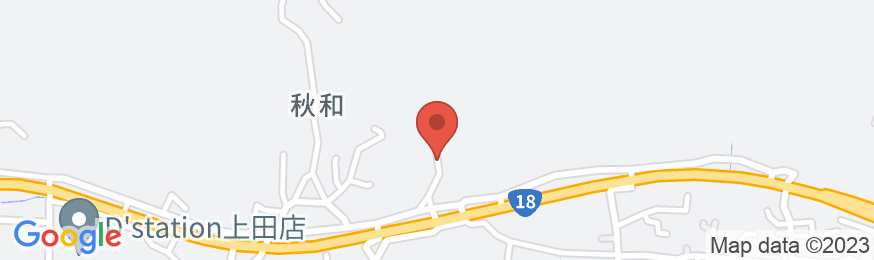 秋和鉱泉旅館の地図