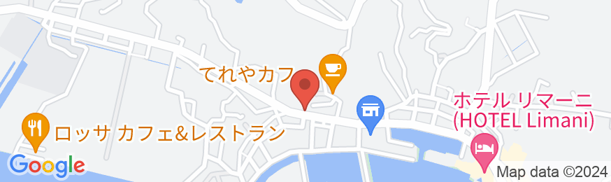 福岡屋旅館の地図