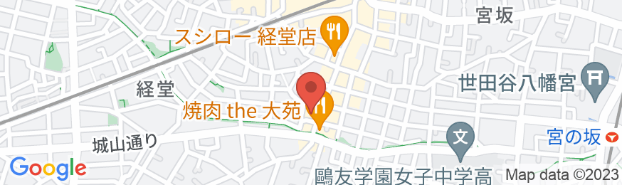 ビジネスホテル経堂の地図