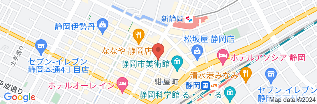 中島屋グランドホテルの地図
