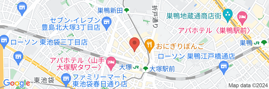 大塚ステーションホテルの地図