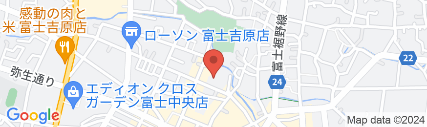 ホテル24(NISHI)IN富士山の地図