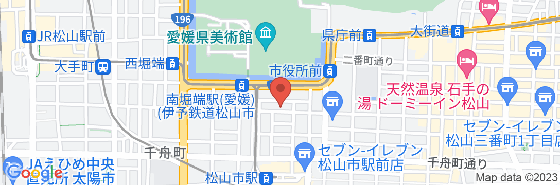 えひめ共済会館の地図