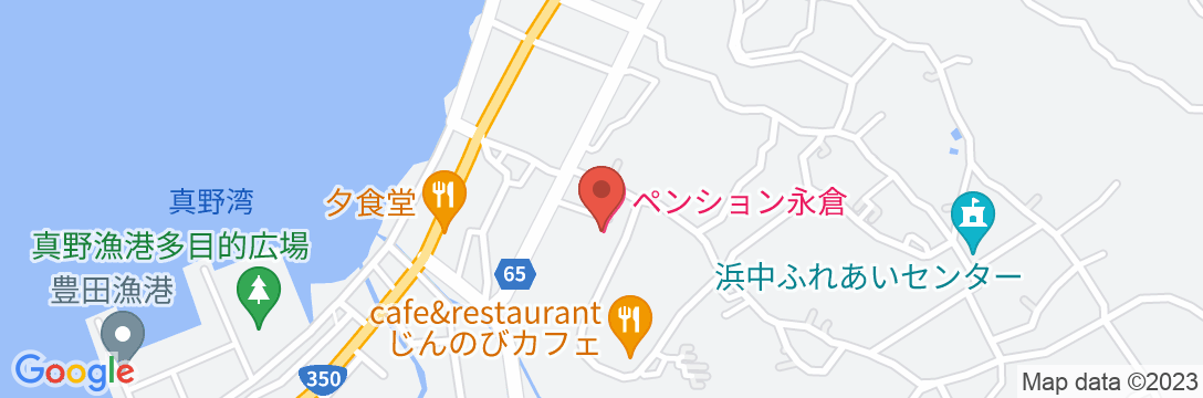 ペンション永倉 <佐渡島>の地図