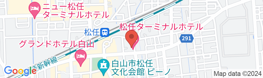 松任ターミナルホテルの地図