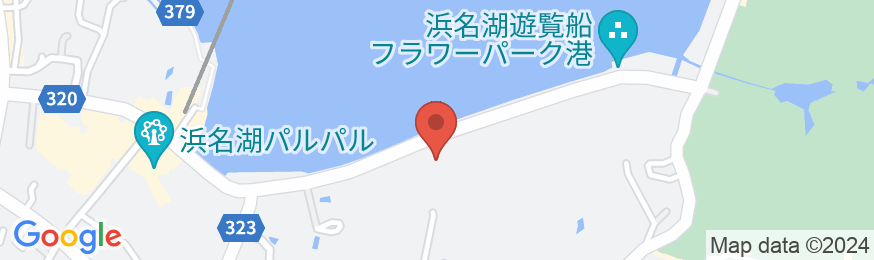 浜名湖かんざんじ温泉 ホテル鞠水亭の地図