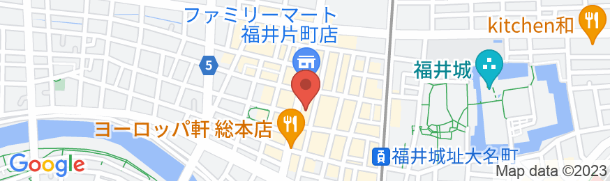 アパホテル〈福井片町〉の地図