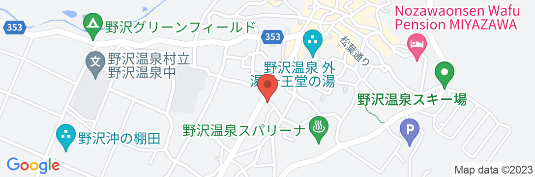 野沢温泉 リゾートイン あべの地図