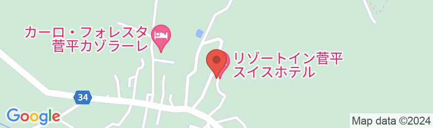 リゾートイン 菅平スイスホテルの地図