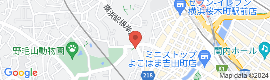 横浜マンダリンホテルの地図