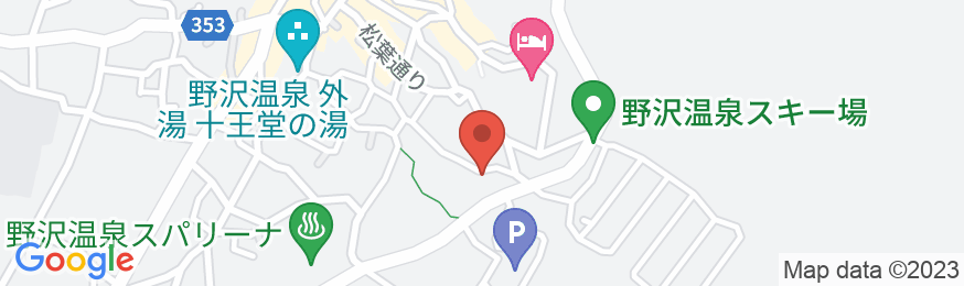 野沢温泉 ロッヂゆきやまの地図