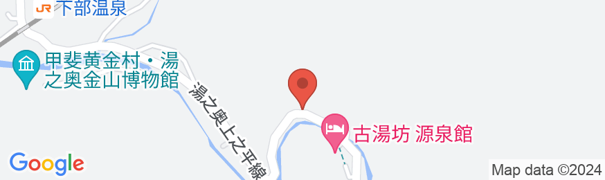 健康・旬彩の宿 下部温泉 ホテル守田の地図