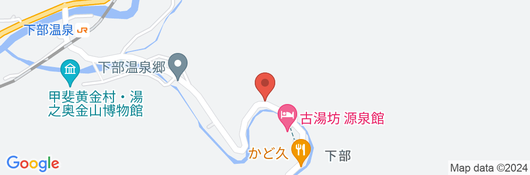 健康・旬彩の宿 下部温泉 ホテル守田の地図