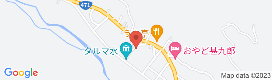 奥飛騨温泉郷 温泉民宿 お宿いちだの地図