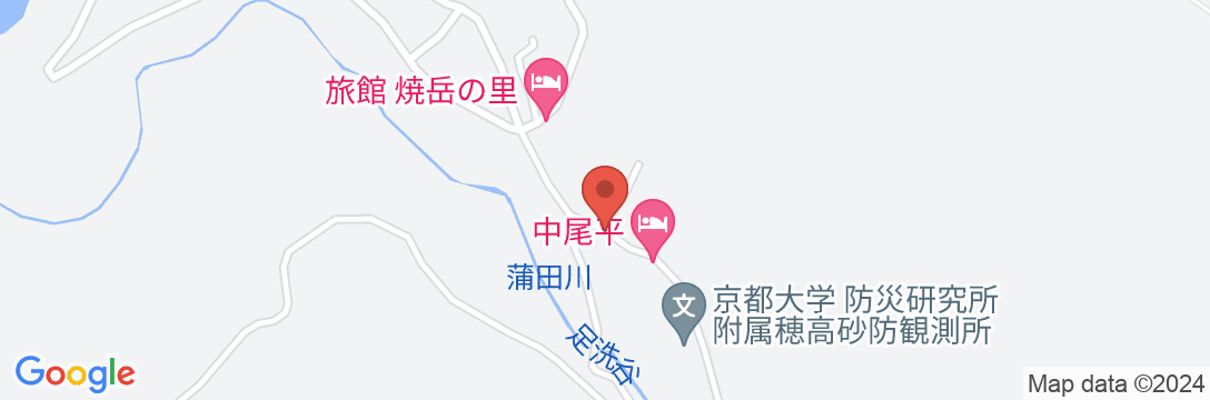 奥飛騨温泉 貸別荘 奥飛ログハウスの地図