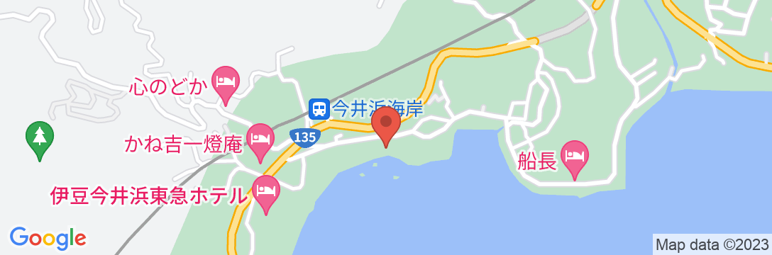 今井浜 温泉露天風呂わたやの地図