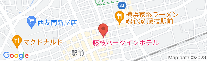 藤枝パークインホテルの地図