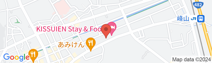 KISSUIEN Stay&Foodの地図