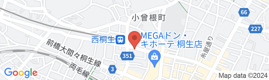ビジネスホテル西桐生の地図