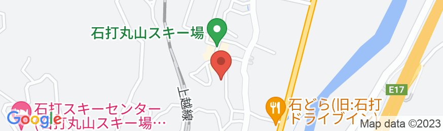 ホテルニュー福田屋<新潟県>の地図