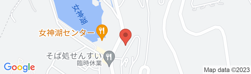ペンション ティータイム<長野県>の地図