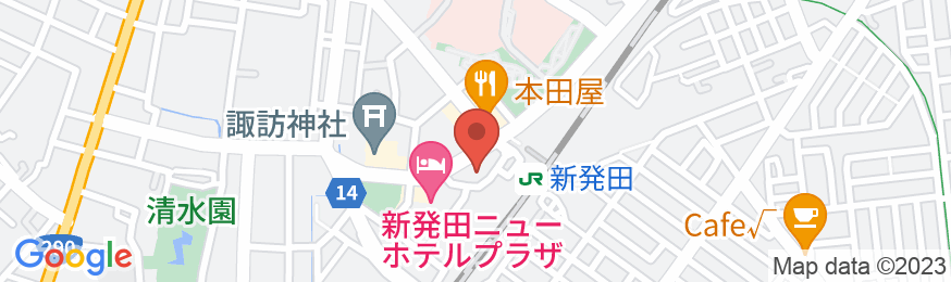 新発田第一ホテルの地図