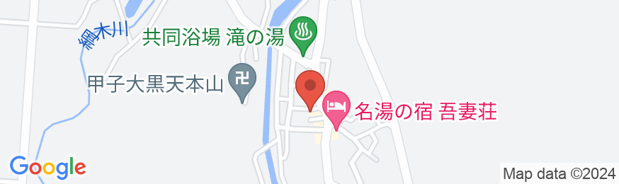小野川温泉 やな川屋旅館の地図
