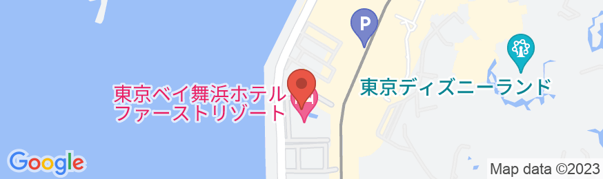 東京ベイ舞浜ホテル ファーストリゾートの地図