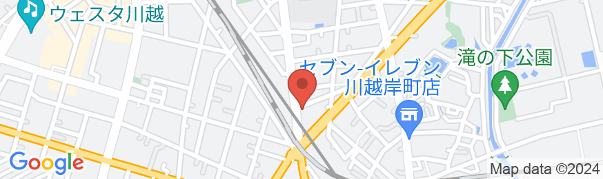 川越ビジネスホテルの地図