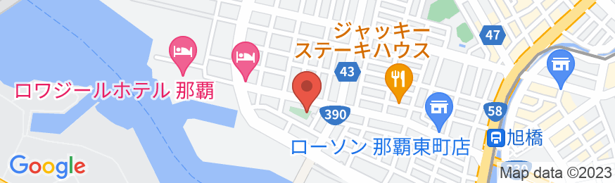 民宿グリーンハウス<沖縄県>の地図
