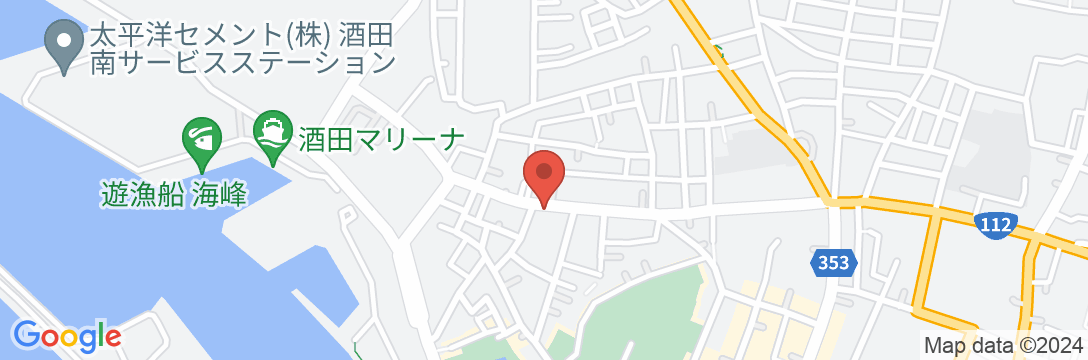 松美屋旅館の地図