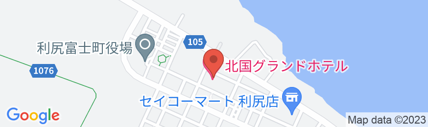 北国グランドホテル<利尻島>の地図