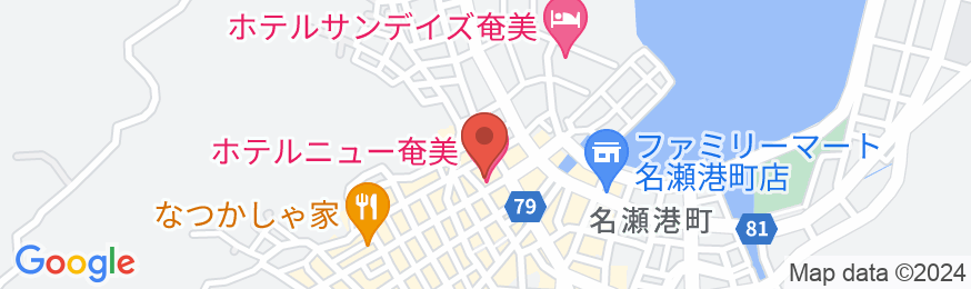 ホテルニュー奄美 <奄美大島>の地図