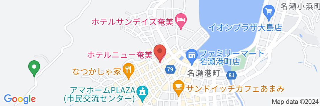 ホテルニュー奄美 <奄美大島>の地図