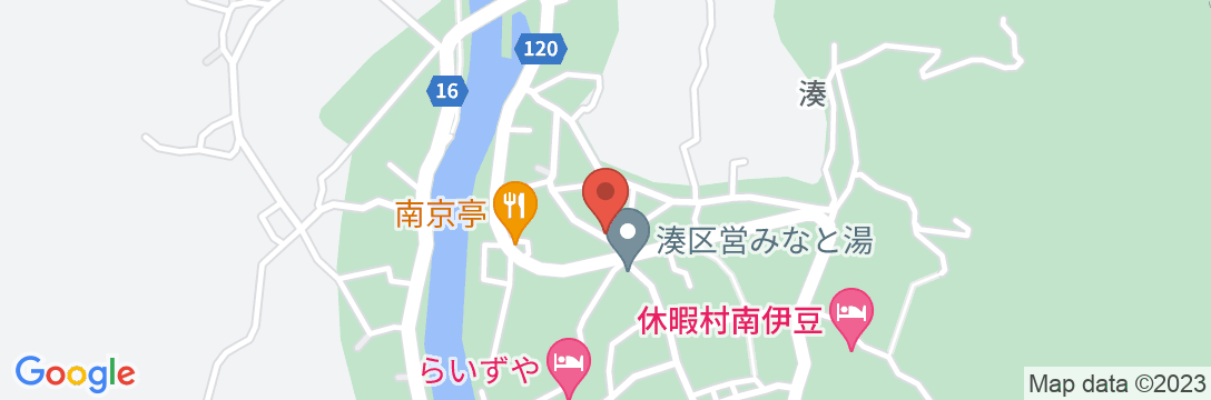 温泉民宿 相模屋の地図