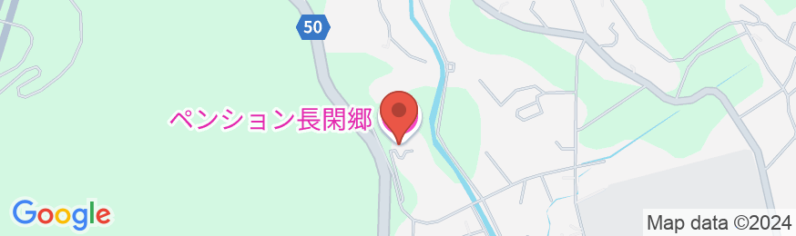 ペンション長閑郷の地図