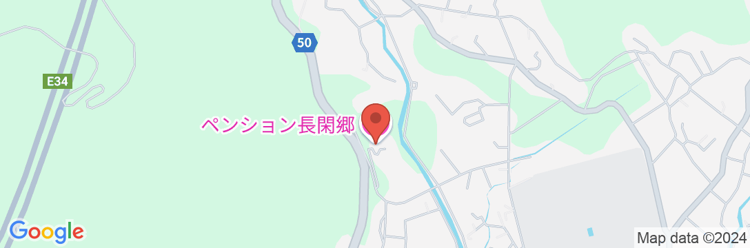 ペンション長閑郷の地図