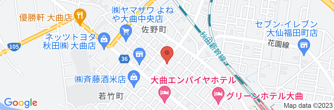 福寿旅館の地図