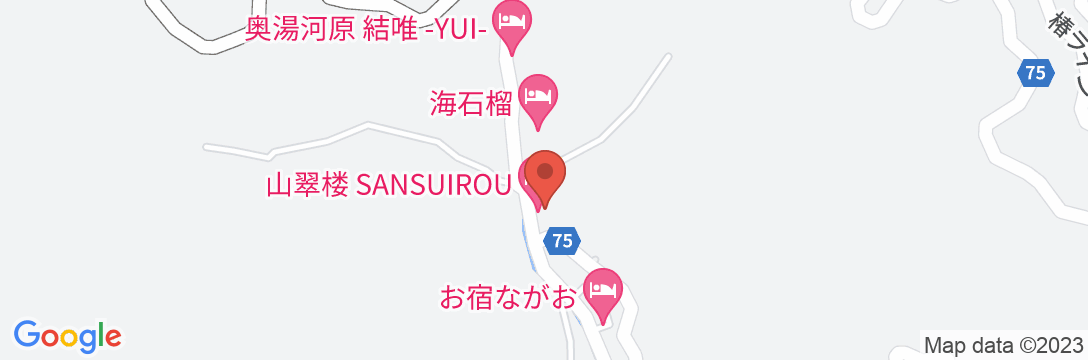 山翠楼SANSUIROUの地図