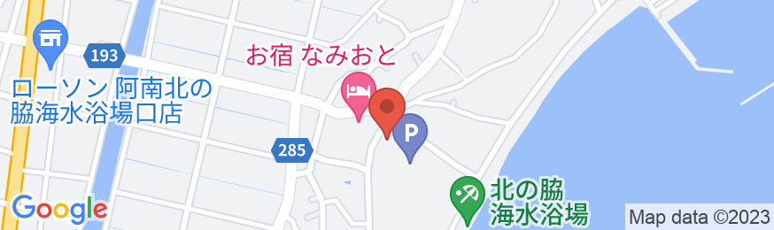 民宿 大浜荘<徳島県>の地図