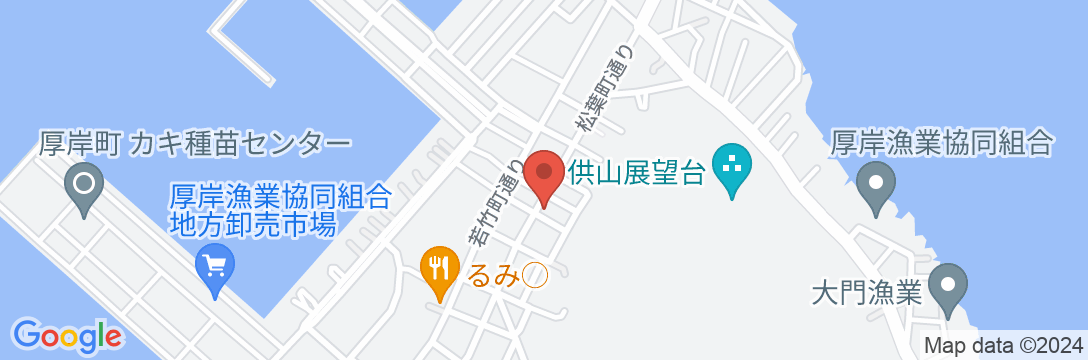 鈴木旅館<北海道厚岸郡>の地図