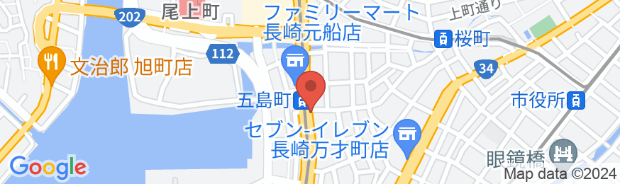 東横INN長崎駅前の地図