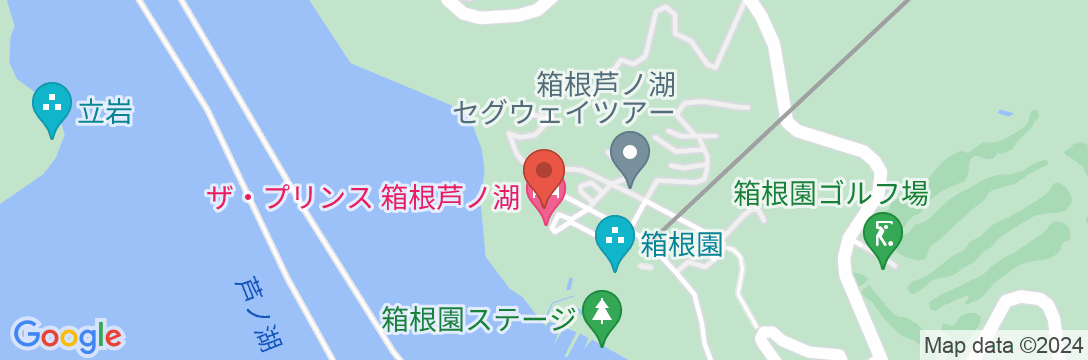 箱根園コテージ(プリンスホテルズ&リゾーツ)の地図
