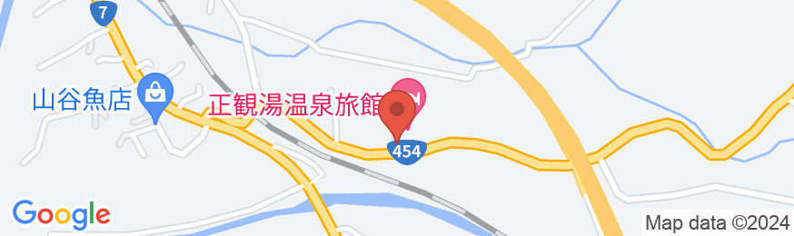 正観湯温泉旅館(しょうかんとう)の地図
