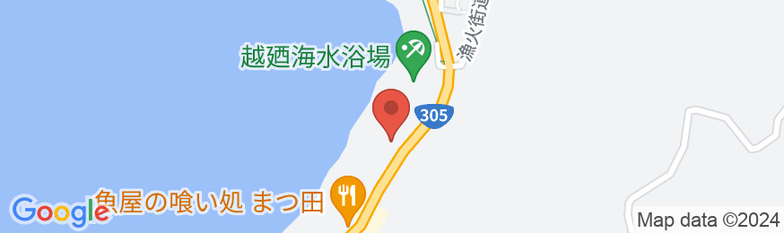 海旅館の地図
