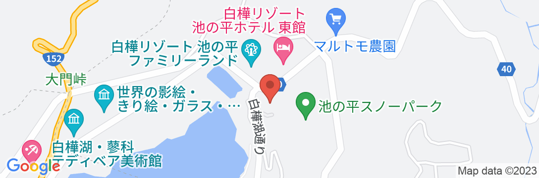 白樺リゾート 池の平ホテルの地図