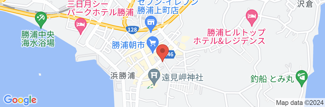旅館 松の家の地図