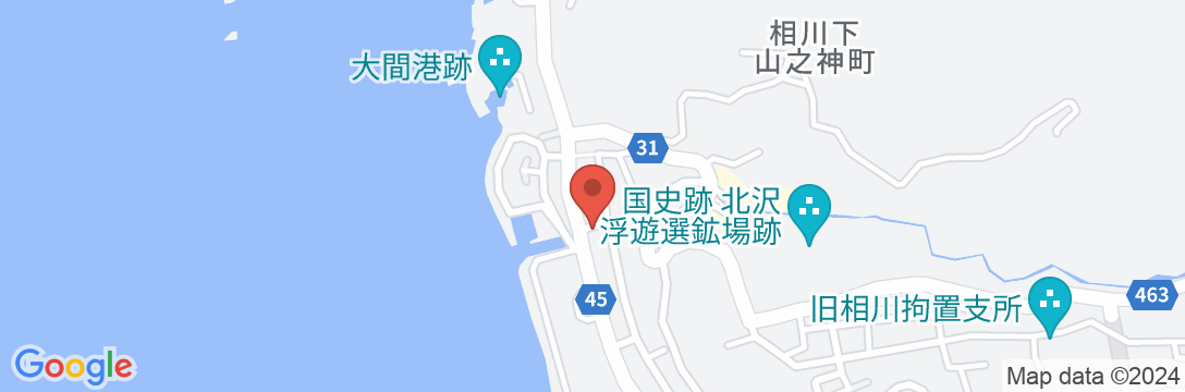 ホテルみやこ <佐渡島>の地図
