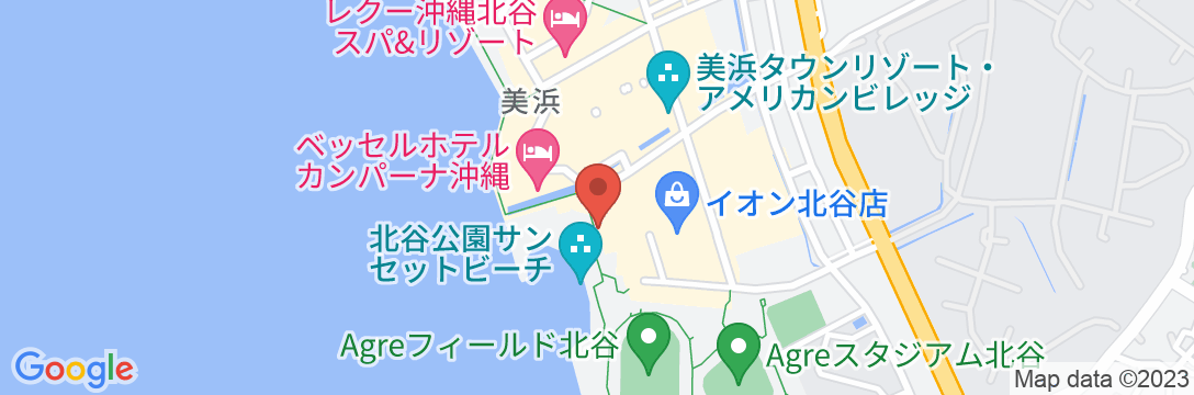 ザ・ビーチタワー沖縄(共立リゾート)の地図