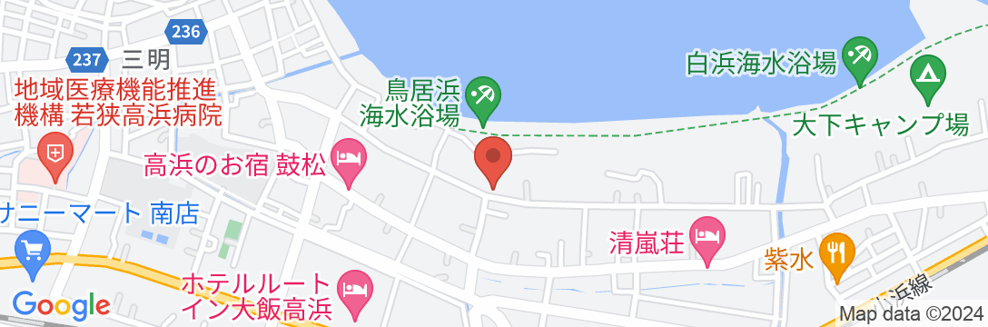リゾート イン キシモトの地図